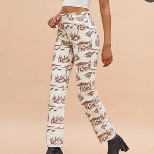 Reformation Cowboy Western Jeans